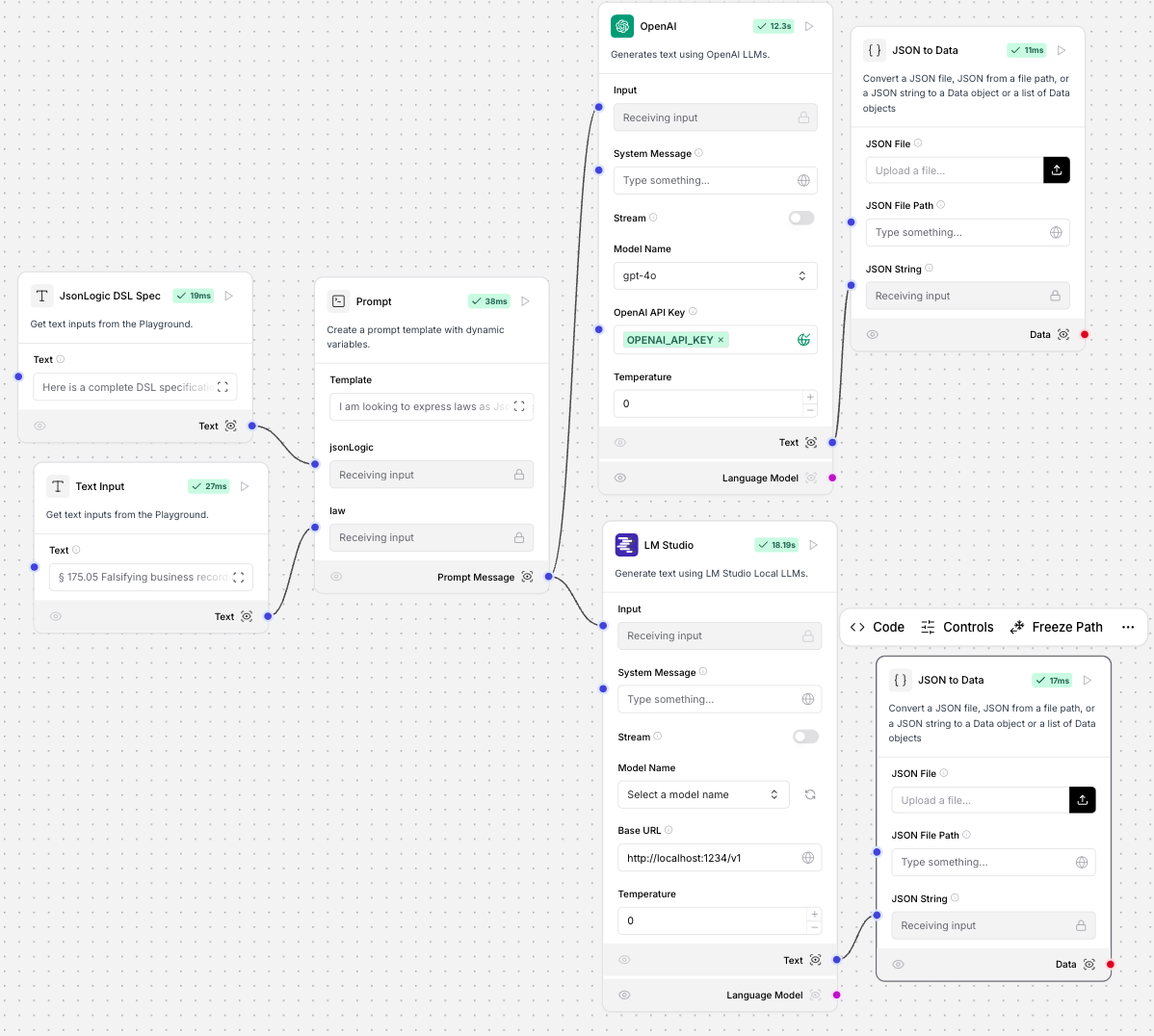 Prototype pipeline